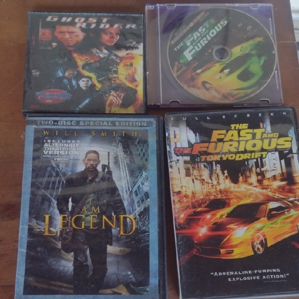 Fast & Furious DVD Collection - Black Cases